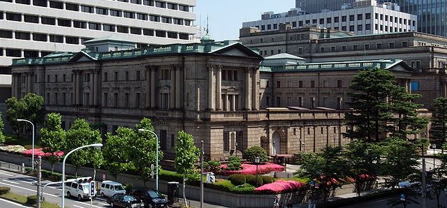 The headquarters of the Bank of Japan in Chuo-ku, Tokyo. © Wiiii (CC BY-SA 3.0)